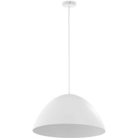 Hängeleuchte Metall Weiß Ø 50 cm rund E27 MIRANDA von TK Lighting