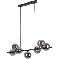 Hängeleuchte Schwarz Grau Glas Metall Modern MIEKE von TK Lighting