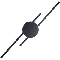 Indirekte Wandlampe LED Schwarz 3000 K Metall 86 cm lang von TK Lighting