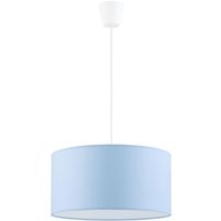 Kinderzimmerleuchte Hellblau Weiß Ø 40 cm rund Stoff Kinderzimmerleuchte Hellblau Weiß Ø 40 cm rund Stoff von TK Lighting