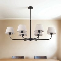 Kronleuchter mit Schirm groß 6-armig E27 100 cm lang Kronleuchter mit Schirm groß 6-armig E27 100 cm lang von TK Lighting