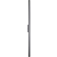 LED Außenlampe Wand Metall Grau IP65 H:121 cm indirekt von TK Lighting