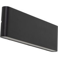 LED Außenlampe Wand Metall Schwarz 30 cm IP54 Up Down LED Außenlampe Wand Metall Schwarz 30 cm IP54 Up Down von TK Lighting