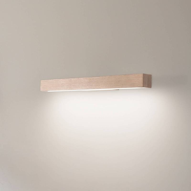 LED-Holzwandleuchte Teo, kiefer, 46 cm, 3000 K von TK Lighting