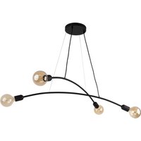 Pendelleuchte NOKO Schwarz Retro Esstisch Lampe Pendelleuchte NOKO Schwarz Retro Esstisch Lampe von TK Lighting