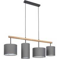 Pendelleuchte SEYA in Graphit Holz 4xE27 Esstisch Pendelleuchte SEYA in Graphit Holz 4xE27 Esstisch von TK Lighting