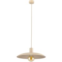 Runde Hängelampe Metall Sandgrau Ø41 cm E27 Loft von TK Lighting