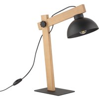 Schreibtischlampe Holz Metall 52 cm verstellbar Junges Wohnen Schreibtischlampe Holz Metall 52 cm verstellbar Junges Wohnen von TK Lighting