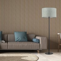 Stehlampe Wohnzimmer 159 cm Stoffschirm Grün Schwarz E27 Stehlampe Wohnzimmer 159 cm Stoffschirm Grün Schwarz E27 von TK Lighting