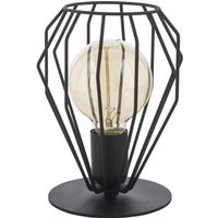 Tischleuchte Draht Schirm Schwarz Metall H22cm Tischleuchte Draht Schirm Schwarz Metall H22cm von TK Lighting