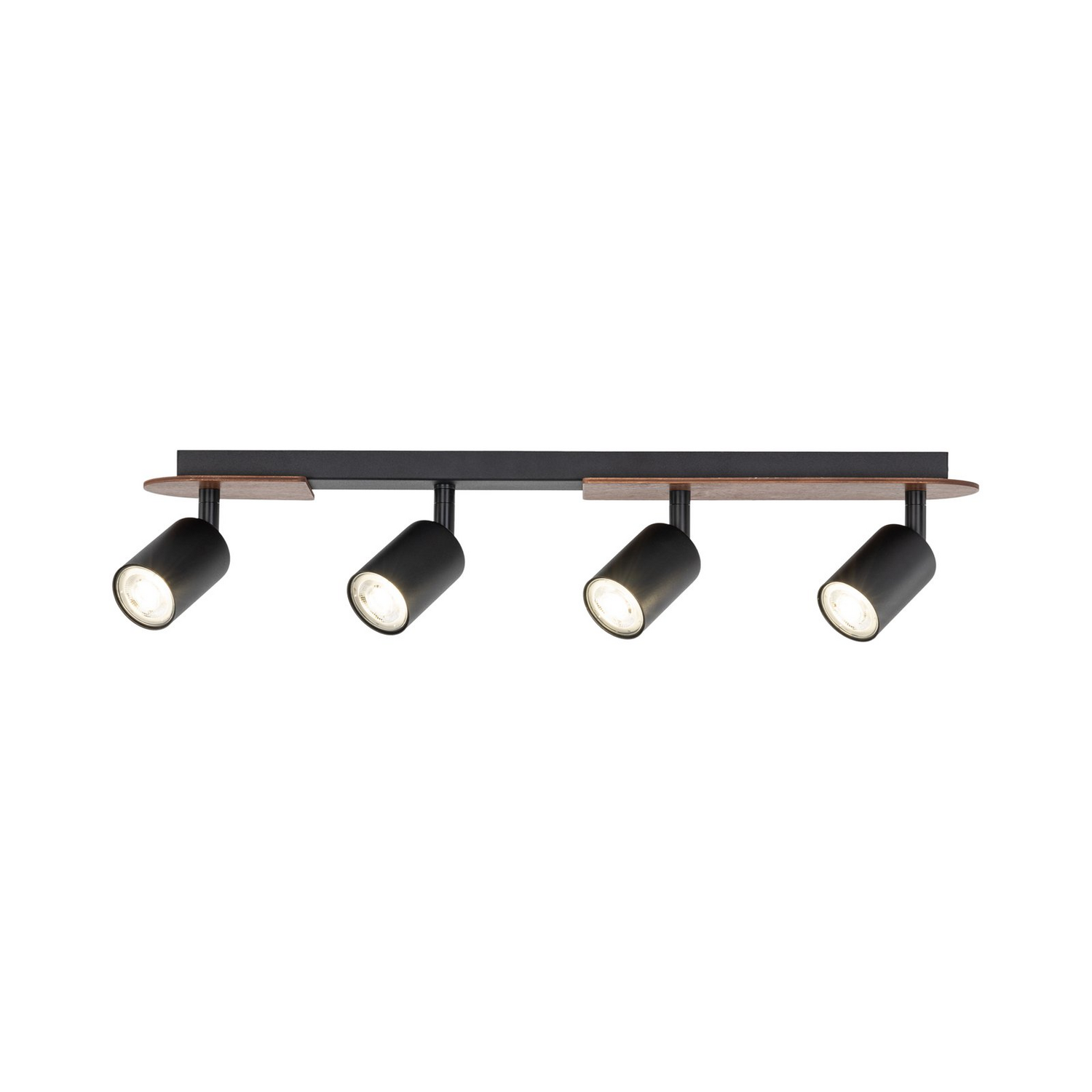 Tk Lighting Cover Wood Deckenspot Leuchte Lampe Nussbaum Vierflammig Gu10 Lampe B-Ware von TK Lighting
