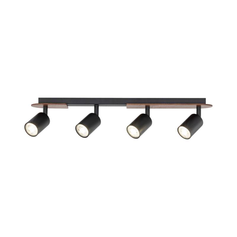 Tk Lighting Cover Wood Deckenspot Leuchte Lampe Nussbaum Vierflammig Gu10 Lampe B-Ware von TK Lighting