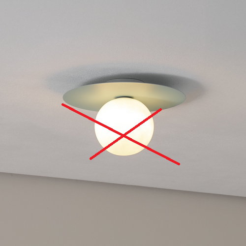 Tk Lighting Deckenlampe Lampe Pixie Deckenleuchte Mintgrün ø25cm Siehe Text/Foto B-Ware von TK Lighting