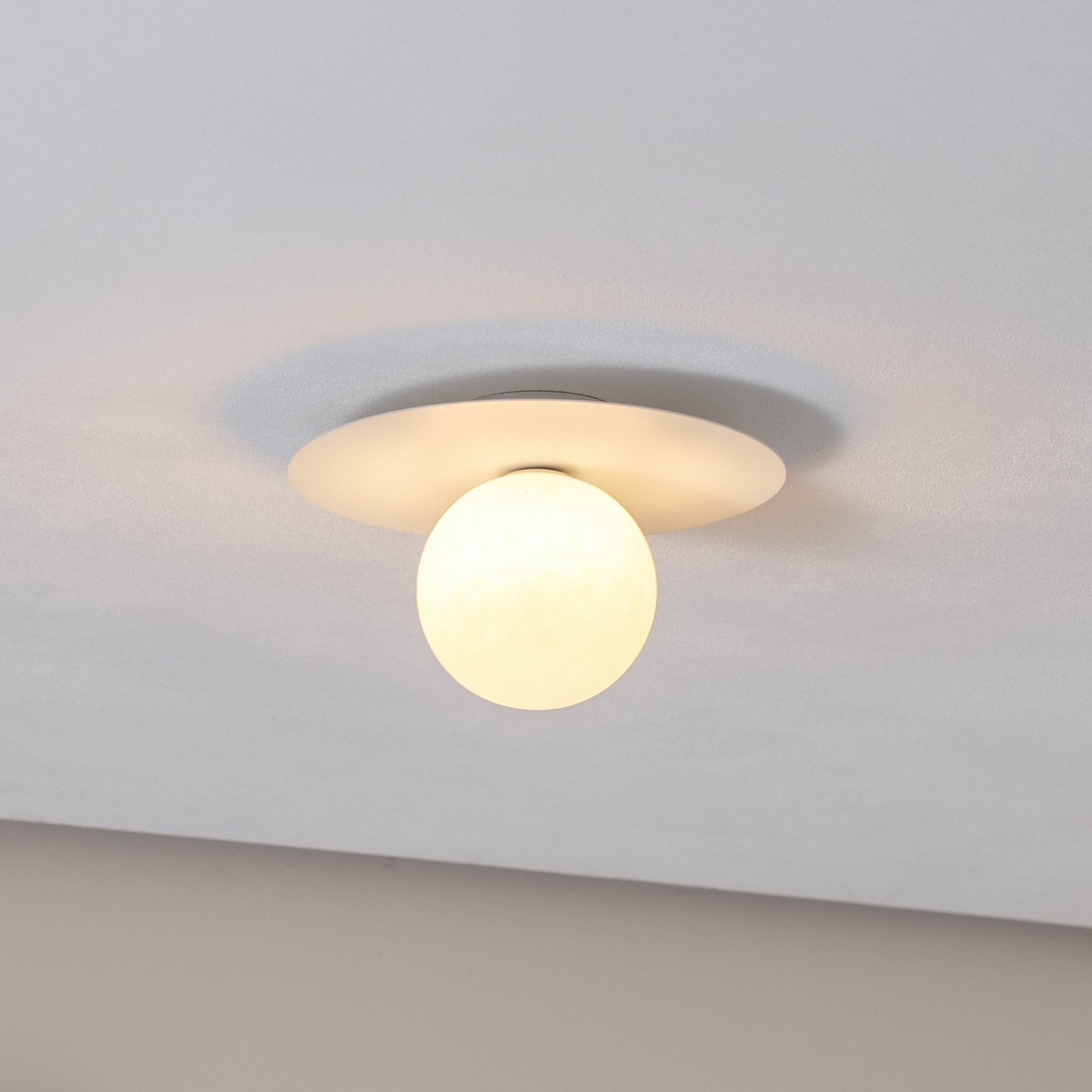 Tk Lighting Deckenlampe Lampe Pixie Hellblau Glas Kugel G9 ø25cm Deckenleuchte B-Ware von TK Lighting