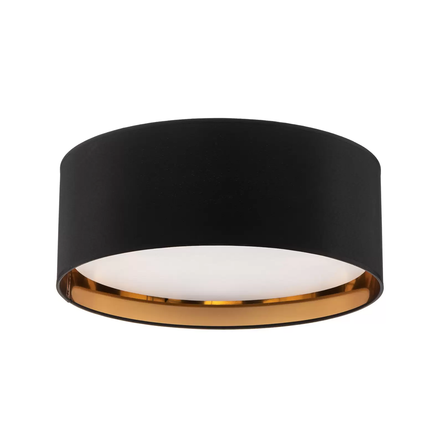 Tk Lighting Deckenleuchte Bilbao Deckenlampe Deckenlicht Schwarz/Gold ø 45 Cm B-Ware von TK Lighting