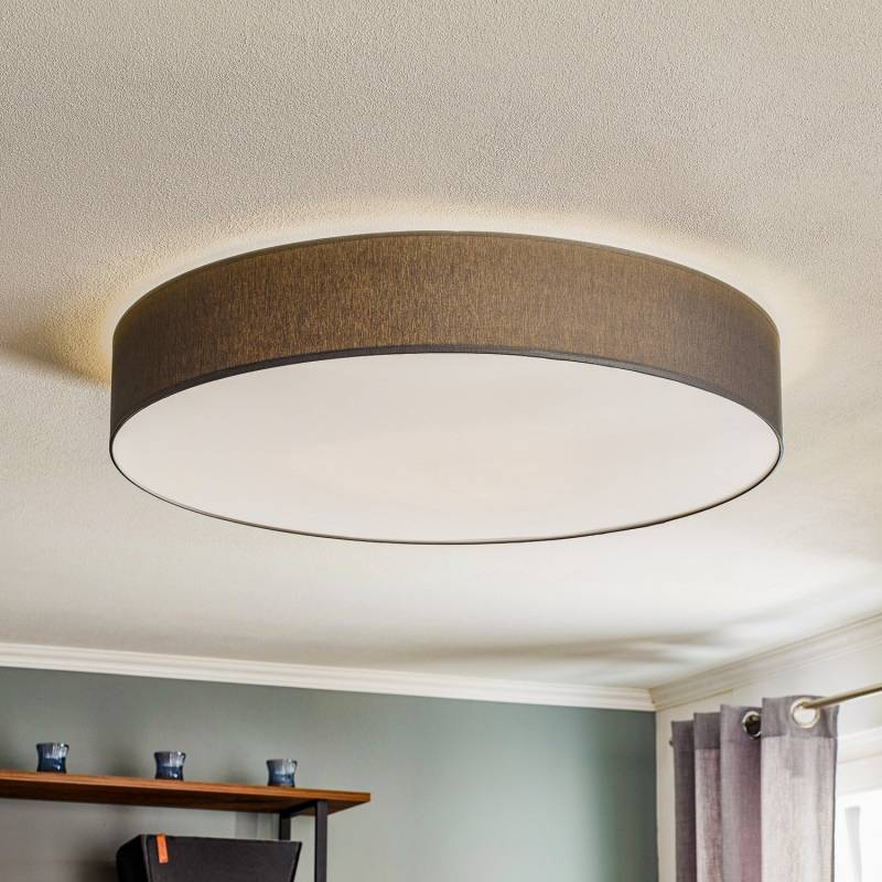 Tk Lighting Deckenleuchte Rondo Leuchte Lampe Deckenlampe Grau ø 80cm B-Ware von TK Lighting