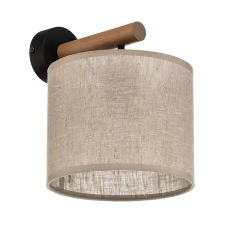 Tk Lighting Deva Wandleuchte Wandlampe Beleuchtung Textil Holz Wohnzimmer B-Ware Tk Lighting Deva Wandleuchte Wandlampe Beleuchtung Textil Holz Wohnzimmer B-Ware von TK Lighting