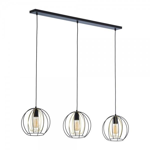Tk Lighting Hängeleuchte Jaula Mit Käfigschirmen Dreiflammig Hängelampe Lampe B-Ware von TK Lighting