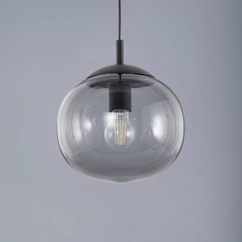 Tk Lighting Hängeleuchte Pendelleuchte Glas Grafitgrau E27 Siehe Text/Foto B-Ware von TK Lighting
