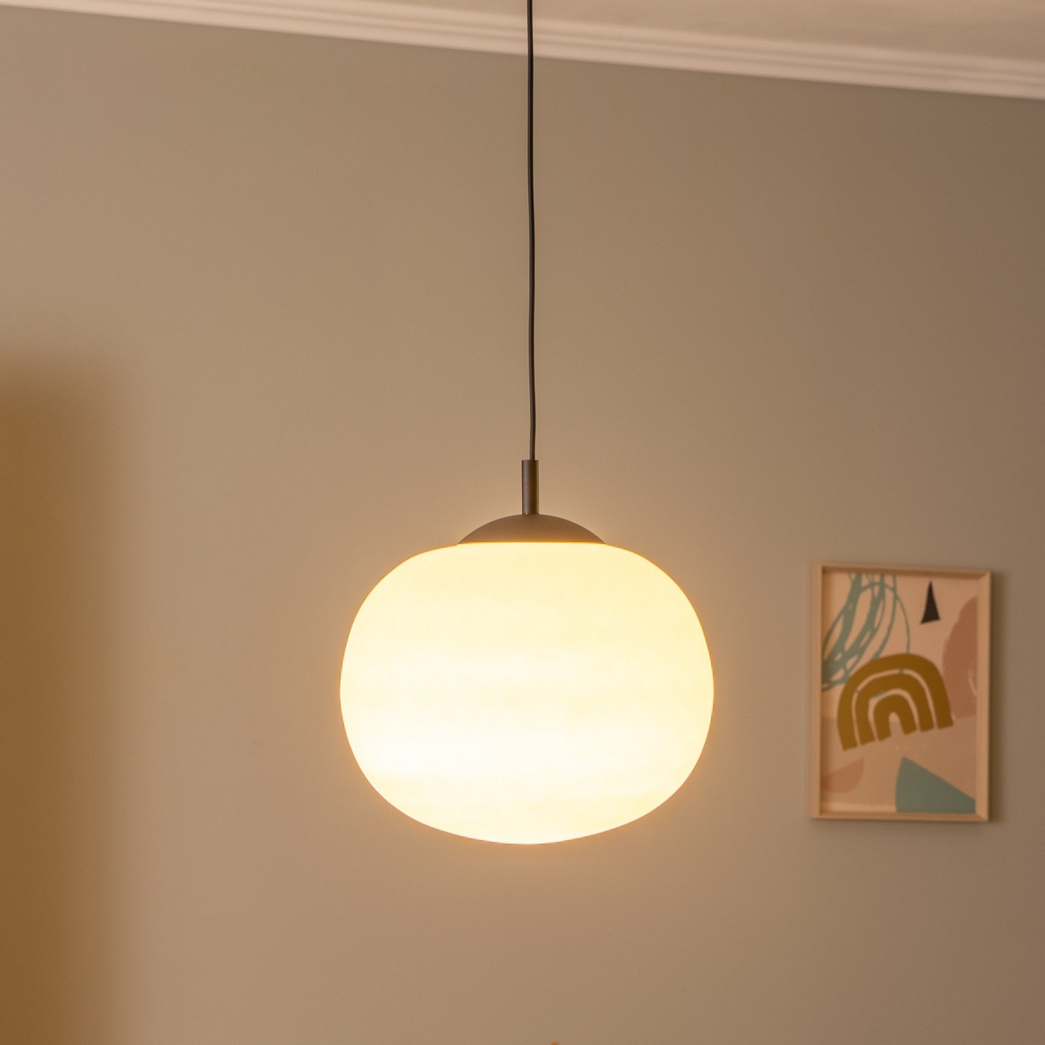 Tk Lighting Hängeleuchte Pendelleuchte Vibe Leuchte Lampe Glas Opalweiß ø 35 Cm B-Ware Tk Lighting Hängeleuchte Pendelleuchte Vibe Leuchte Lampe Glas Opalweiß ø 35 Cm B-Ware von TK Lighting