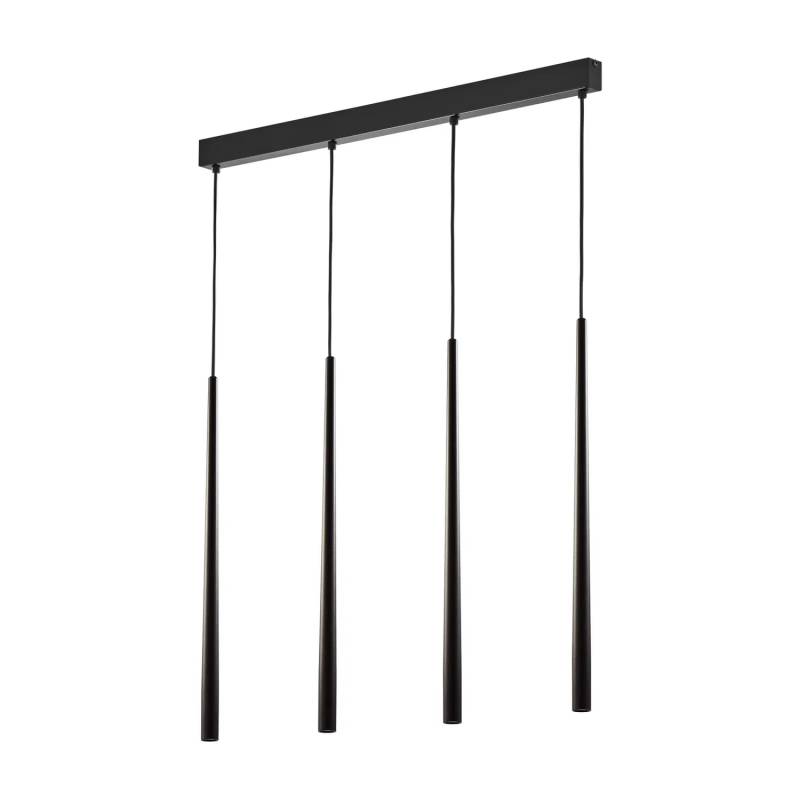 Tk Lighting Pendelleuchte Piano Leuchte Lampe Pendellampe 4 Flg. Schwarz/Gold649 B-Ware von TK Lighting