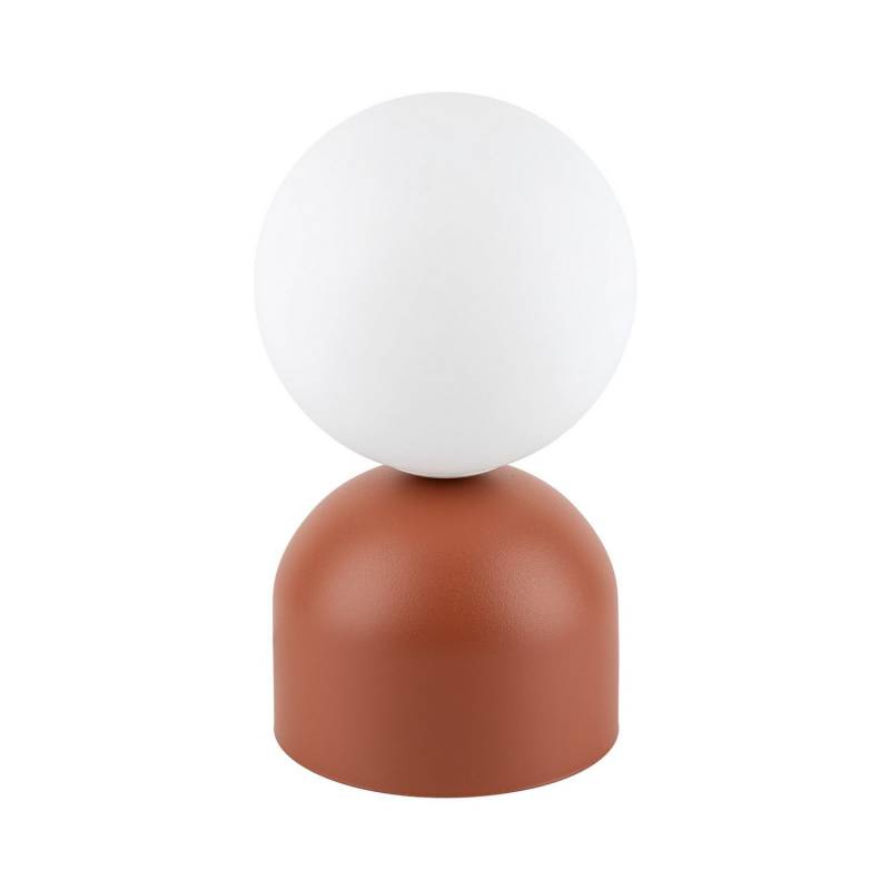 Tk Lighting Tischleuchte Miki Tischlampe Leuchte Terracotta H21cm Metall/Glas G9 B-Ware von TK Lighting