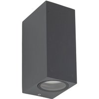 Up Down Außenlampe Wand IP44 Metall Grau H:15,1 cm GU10 Up Down Außenlampe Wand IP44 Metall Grau H:15,1 cm GU10 von TK Lighting
