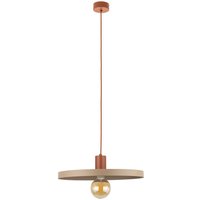 Vintage Hängelampe E27 Ø40 cm in Ziegelrot Sandgrau von TK Lighting
