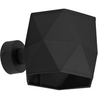 Wandleuchte Stoff Modern Schwarz E27 Up Down Wandleuchte Stoff Modern Schwarz E27 Up Down von TK Lighting
