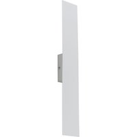 Wandleuchte Weiß Metall flach 50 cm lang indirektes Licht von TK Lighting