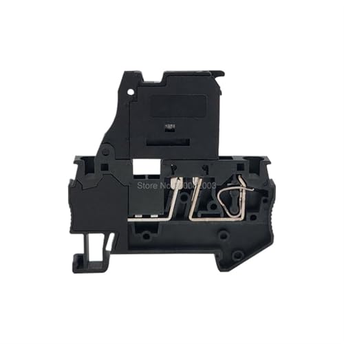 10 Stücke ST 4-HESILED 5 * 20mm Sicherungshalter Din-schiene Anschlussblock 24VDC 230VAC LED Elektrische Anschlüsse Kabelstecker ST4-HESI(Black-with 24V LED,0.5A Fuse) von TKADXPJE