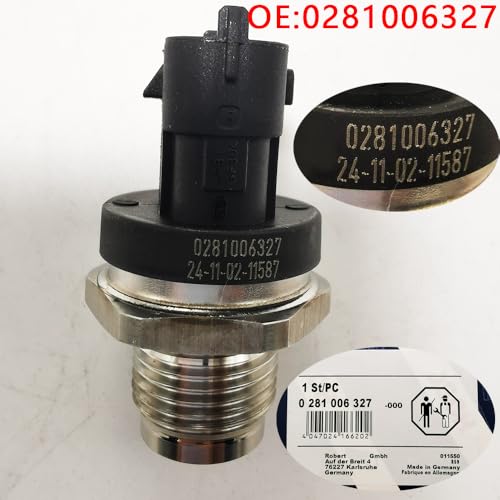 For 0281006327 0281006112 0281002937 2007-2012 / Passend for Dodge Cummins isb6.7 Motorzubehör Raildrucksensor(5PCS) von TKDCKF