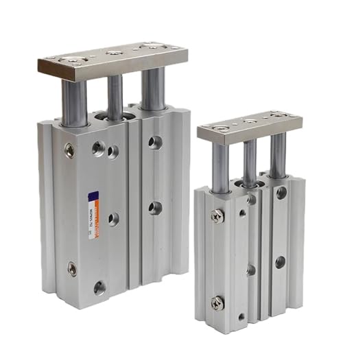 1 stück MGPL Pneumatische Kompakte Guide Zylinder MGPL12 MGPL16 MGPL20 MGPL25 MGPL32 MGPL40 MGPL50 MGPL63 MGPL80 Hub 10-400MM(30mm Stroke,MGPL80) von TKGMGTN