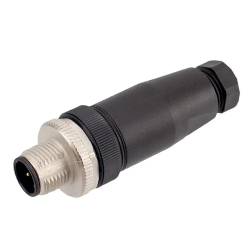 5/10/20PCS M12 Sensor Stecker Wasserdicht Gerade Männlich Weiblich Schraube Gewinde & Buchse A Typ Kupplung 3 4 5 8 Pin(M12-Female 5Pin,5 PCS) von TKGMGTN