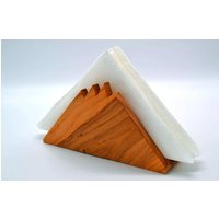 Serviettenhalter Und Serviettenringe Aus Eichenholz Handgemacht in Österreich von TKHolzShop