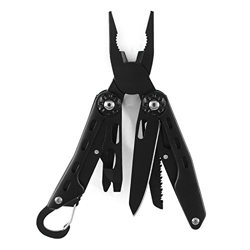 TKMARS Multitool Multitool Messer Multifunktionszange mit Nylontasche, Sicherheitsschnalle, FlaschenöFfner, Schraubenzieher Und Anderen Werkzeugen von TKMARS