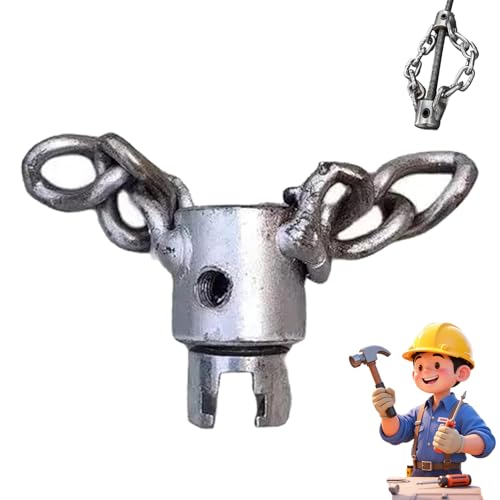 Flex-Shaft Sewer Descaling Chain, Push-Type Rotary Cable Sewer Dredge, Multi-purpose Pvc Pipe Maintenance Tool, Flex Shaft Sewer Cleaning Tool, Efficient Descalings (b) von TKNIBEEN