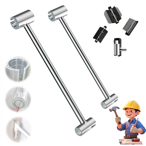 Prosperousk Door Hinge Adjustment Tool, Door Hinge Adjustment Tool Residential, Door Gap Adjustment Tools, Ergonomic Design, for on Various Door Hinges Tools (S+L) von TKNIBEEN