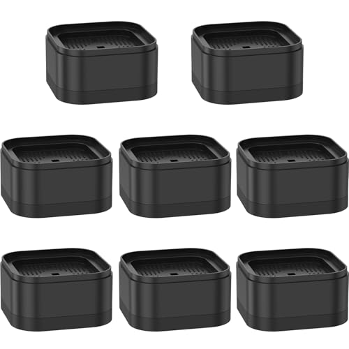 TKSDWBLTY Möbelerhöhungen mit rutschfester Unterseite, verstellbare Tischerhöhungen, stapelbar, Bettheber, vielseitige Bettheberblöcke für Tisch, Schreibtisch, Couch, Stuhl, Sofa, Schrank, Bettbeine von TKSDWBLTY