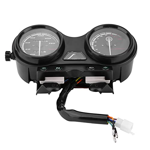 TKSE Motorrad Tachometer, DC 12V Motorrad Dual Kilometerzähler Tachometer, 12000 U/min LCD Kilometerzähler Tachometer Geschwindigkeitszeiger Geändert Passend Für YBR 125 TKSE Motorrad Tachometer, DC 12V Motorrad Dual Kilometerzähler Tachometer, 12000 U/min LCD Kilometerzähler Tachometer Geschwindigkeitszeiger Geändert Passend Für YBR 125 von TKSE