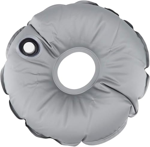 TKSE Schirmständer Gewichtstasche, Tragbare Faltbare PVC Gewichtstasche runde Regenschirm Federflaggen Basis Gewichtstasche gefüllt mit Wasser für Outdoor Zelt Sonnenschutz Regenschirm TKSE Schirmständer Gewichtstasche, Tragbare Faltbare PVC Gewichtstasche runde Regenschirm Federflaggen Basis Gewichtstasche gefüllt mit Wasser für Outdoor Zelt Sonnenschutz Regenschirm von TKSE