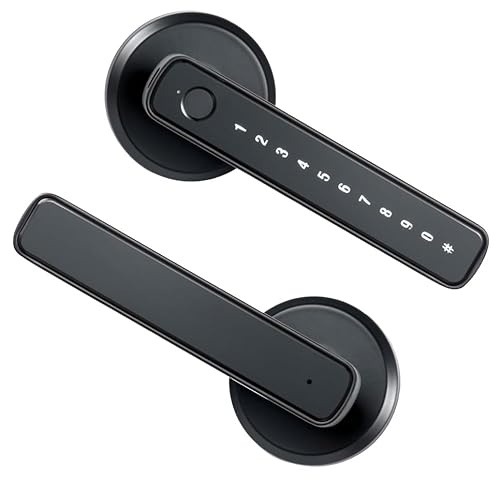 TKSTAR 4in1 elektronisches Touch Smart Lock Fingerabdruck-Sensor Türschloss Türklinke Türgriff mit Pin Zahlen-Code, Schlüssel, WiFi WLAN TUYA/APP-Steuerung weltweit TKSTAR 4in1 elektronisches Touch Smart Lock Fingerabdruck-Sensor Türschloss Türklinke Türgriff mit Pin Zahlen-Code, Schlüssel, WiFi WLAN TUYA/APP-Steuerung weltweit von TKSTAR