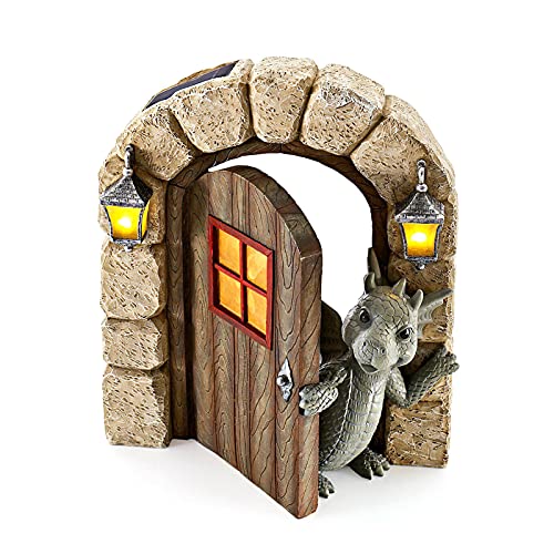 TKTTBD Hof Drachenskulptur - Drachen Figuren Wanddekoration - Schöne Kunstharz Gartendrache - Kunstfiguren Gartenfigur Dekoration - Garten Drachen Figuren Statue Für Bäume Garten Terrasse Und Hof TKTTBD Hof Drachenskulptur - Drachen Figuren Wanddekoration - Schöne Kunstharz Gartendrache - Kunstfiguren Gartenfigur Dekoration - Garten Drachen Figuren Statue Für Bäume Garten Terrasse Und Hof von TKTTBD