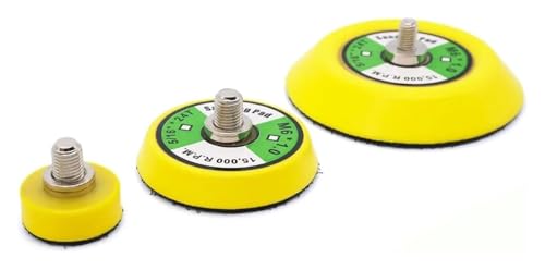TKUONE 1/2/3 Inch Sanding Disc Sander Backing Pad for Air Polisher Hook & Loop Back Plate Abrasive Grinding Tool M6 5/16 * 24T TKUONE 1/2/3 Inch Sanding Disc Sander Backing Pad for Air Polisher Hook & Loop Back Plate Abrasive Grinding Tool M6 5/16 * 24T von TKUONE