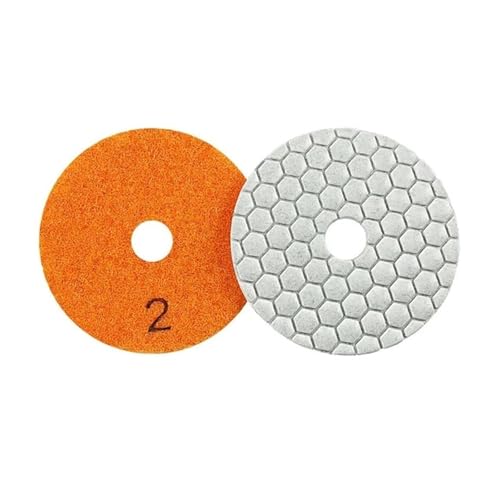 TKUONE 1pc 3inch Diamond Polishing Pad Dry Use Type Flexible Resin Sanding Disc for Marble Granite Quartzite Glass Stone TKUONE 1pc 3inch Diamond Polishing Pad Dry Use Type Flexible Resin Sanding Disc for Marble Granite Quartzite Glass Stone von TKUONE