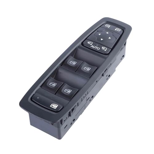 TKUONE 254012952R Power Fenster Control Schalter Heber Regler Taste 25401-2952R Kompatibel for Renault Kadjar 2015-2022 for Megane LV 2018 TKUONE 254012952R Power Fenster Control Schalter Heber Regler Taste 25401-2952R Kompatibel for Renault Kadjar 2015-2022 for Megane LV 2018 von TKUONE