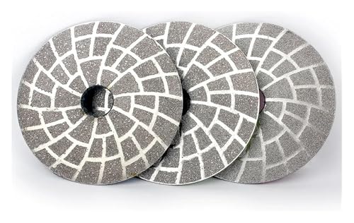 TKUONE 4 Inch 3pcs/Set Diamond Vacuum Brazing Polishing Pad 100mm Granite Concrete Marble Grinding Tool Sharp Sanding Disc TKUONE 4 Inch 3pcs/Set Diamond Vacuum Brazing Polishing Pad 100mm Granite Concrete Marble Grinding Tool Sharp Sanding Disc von TKUONE
