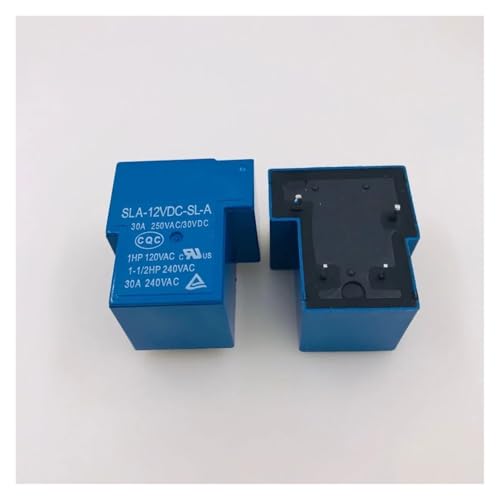 TKUONE 5 Stücke 30A 4 Pin Leistungsrelais SLA-12VDC-SL-A 12 V DC PCB Typ von TKUONE