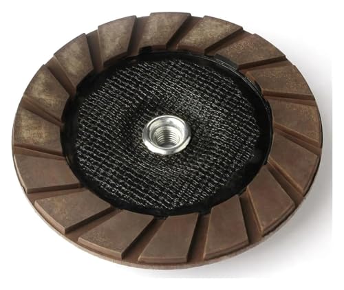TKUONE 7inch 180mm 1Pc Diamond Grinding Wheel with Flange 5-8-11 M14 Dry Cup Ceramic Bond for Concrete Granite Marble Polishing TKUONE 7inch 180mm 1Pc Diamond Grinding Wheel with Flange 5-8-11 M14 Dry Cup Ceramic Bond for Concrete Granite Marble Polishing von TKUONE