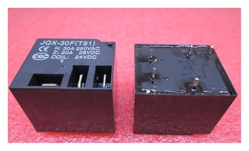 TKUONE Relais JQX-30F (T91)-24VDC JQX-30F (T91) 24VDC JQX-30F-24VDC DC24V 24V 30A DIP5 von TKUONE
